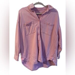 Aerie oversized shacket women’s small